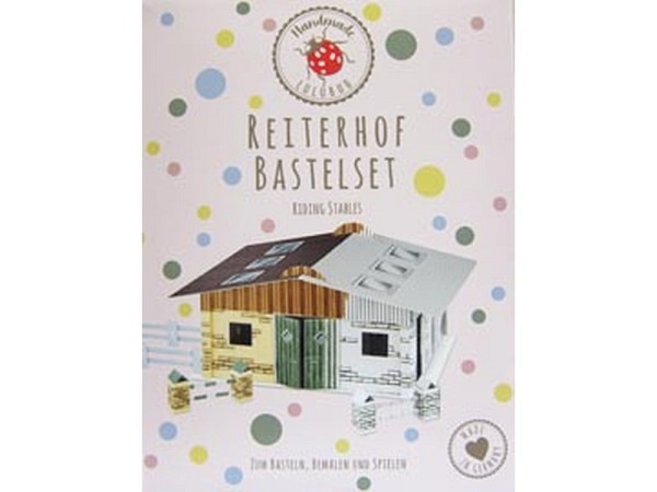 Bastelset Bell Trade Modellbogen Reiterhof