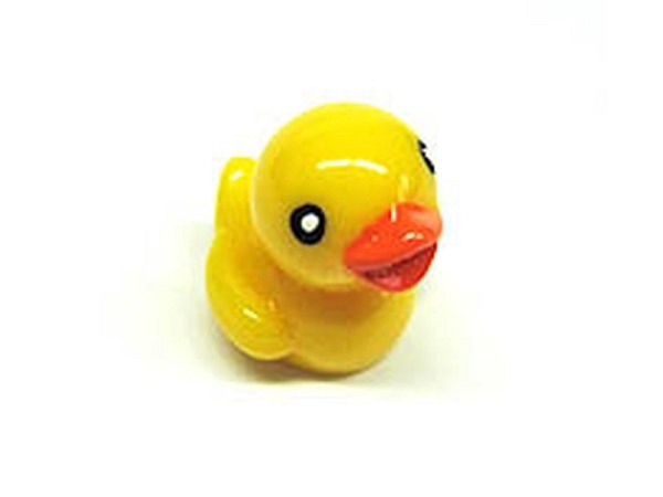 Miniatur Tierfiguren Ente gelb
