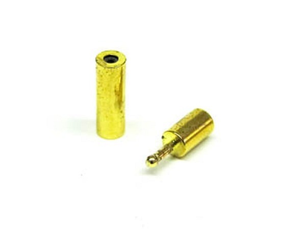 Verschlüsse Zylinder-Steckverschluss für 2mm