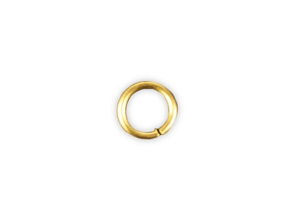 Metallringe Pracht Zwischenringe 24K vergoldet 4,5mm