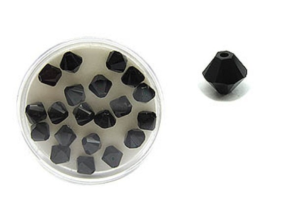 Aufziehsteine Swarovski Knopfperle