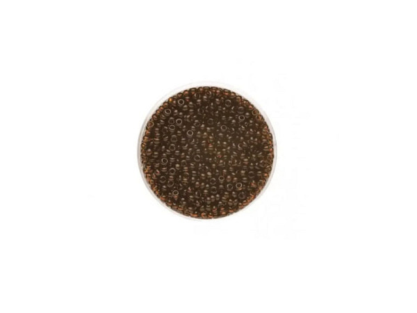 Rocailles Pracht Perlen 2,6mm dunkelbraun satt