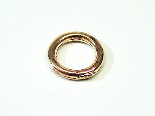 Metallringe Pracht Rosegold Spaltring