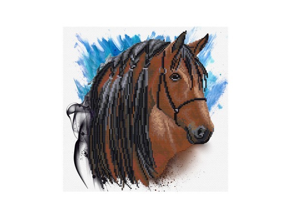 Stickset Pracht Stickset Pferd