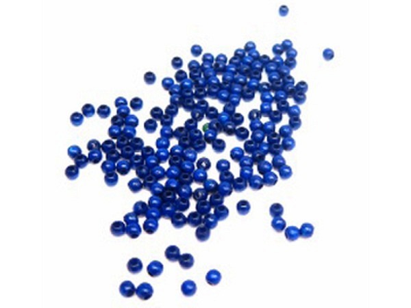 Holzperlen Bottsa Perle blau