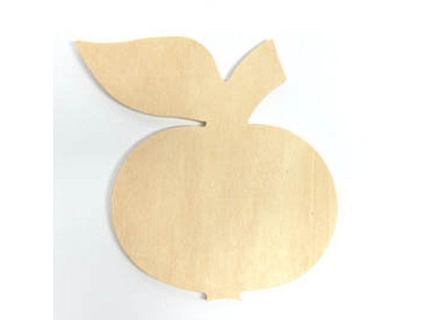 Holzfigur Nef Holzwaren Apfel