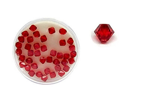Aufziehsteine Swarovski Knopfperle