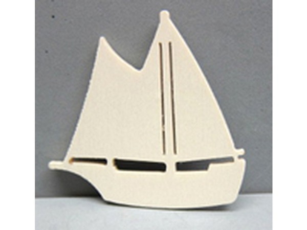 Holzfigur Nef Holzwaren Segelschiff