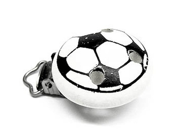 Nuggiclip Ruff Holzclip, Fussball