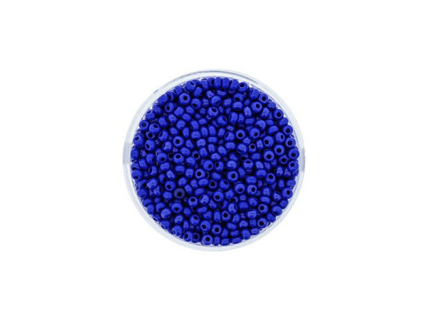 Rocailles Pracht Perlen 2,6mm marine satt