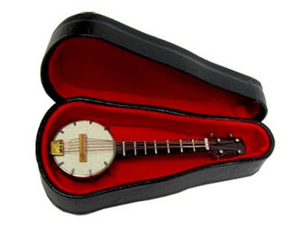Miniatur Musik Banjo 70mm