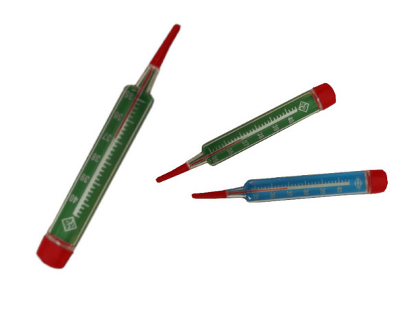Miniatur Haushalt Fiebermesser assortiert 1Stk. 80mm