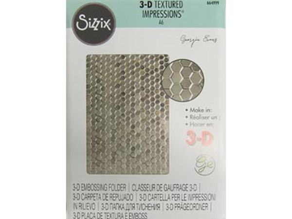 Prägeform Sizzix 3D Imprssionen