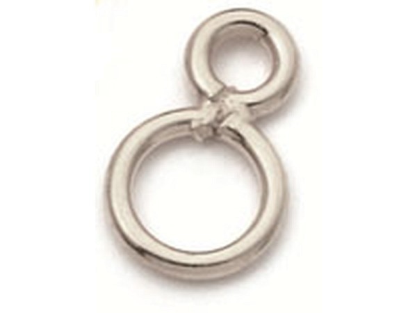 Metallringe Griffin 925silber Doppelösen