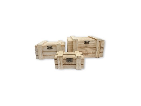 Holzbox Pracht Holzbox 3er