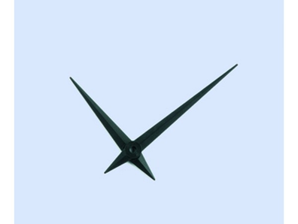 Uhrwerk Glorex Zeiger schwarz