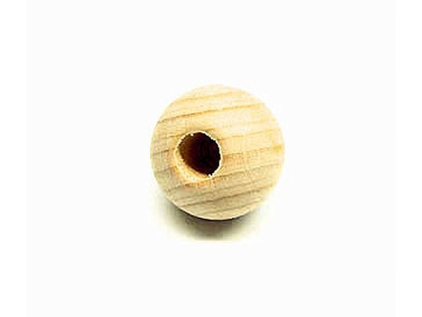 Holzperlen Ruff Holzkugel halbgebohrt