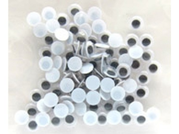 Wackelaugen Möbius Wackelaugen 6mm 100Stk