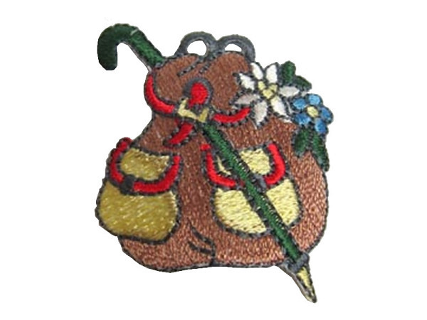 Bügelmotive Patch Rucksack 