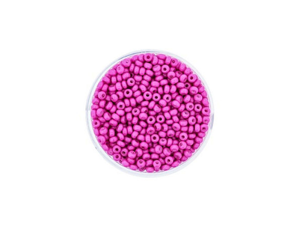 Rocailles Pracht Perlen 2,6mm pink satt