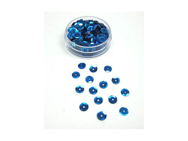 Schüsselpailletten Bottsa Schüsselpailletten 6mm metallic hellblau