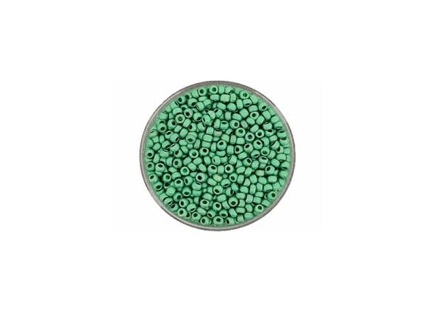 Rocailles Pracht Perlen 2,6mm lindgrün