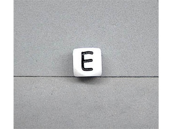 Buchstabenperlen Pracht, Silikonwürfel Buchstabe