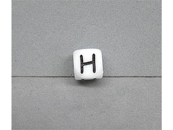 Buchstabenperlen Pracht, Silikonwürfel Buchstabe