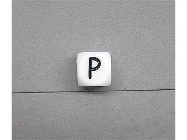 Buchstabenperlen Pracht, Silikonwürfel Buchstabe