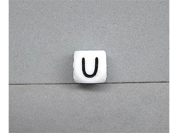 Buchstabenperlen Pracht, Silikonwürfel Buchstabe