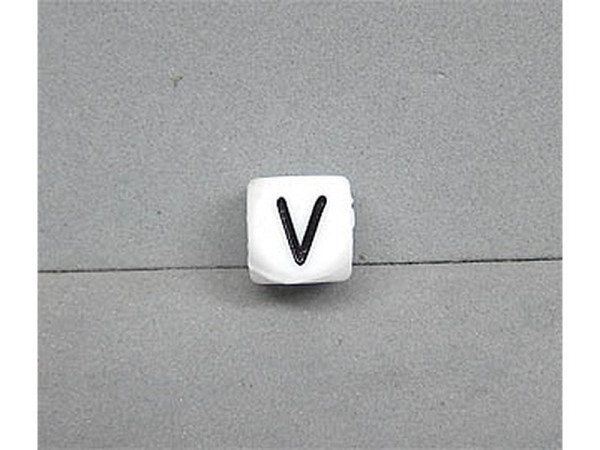 Buchstabenperlen Pracht, Silikonwürfel Buchstabe