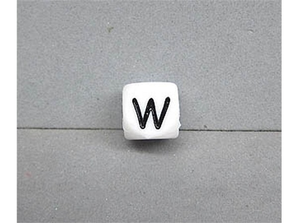 Buchstabenperlen Pracht, Silikonwürfel Buchstabe