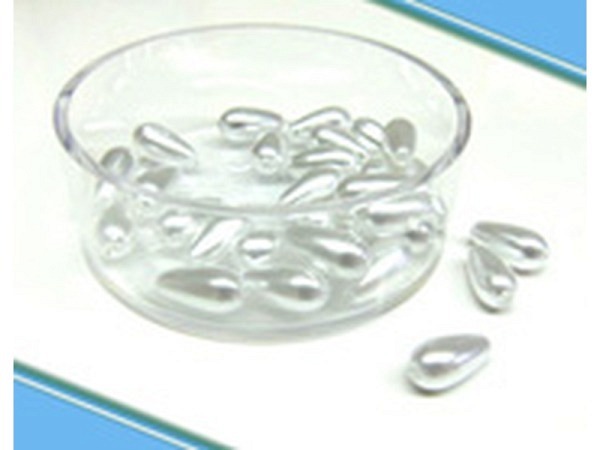 Glasperlen Pracht Wachstropfen 8x4mm