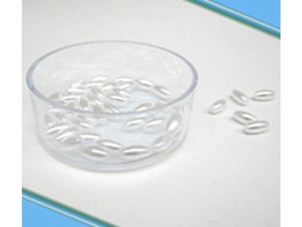 Glasperlen Pracht Wachsoliven 6x3mm