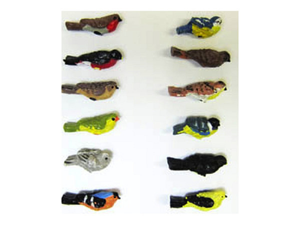 Miniatur Tierfiguren Singvogel 2cm