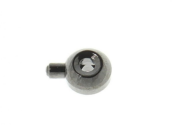 Kalotten Trix Mix Quetsch-Pneu 925 gun metall klein 3mm