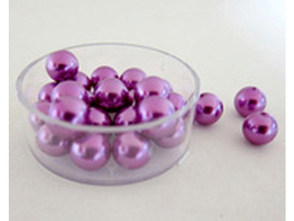 Glaswachsperlen Pracht Renaissance pink 8mm