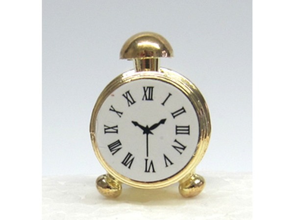 Miniatur Deko Messingwecker Grösse circa 20-30mm