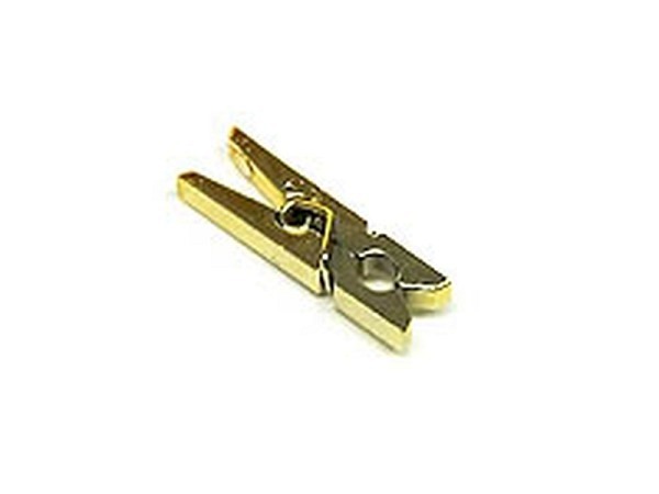 Miniatur Klammern Klämmerli Metallic