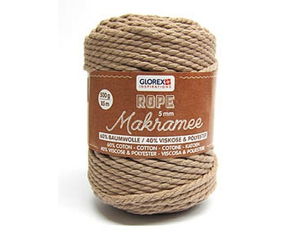 Kordel Glorex Makramee Rope