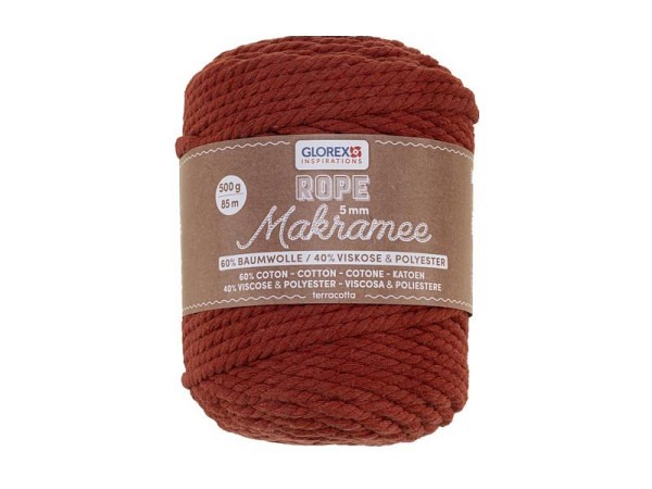 Kordel Glorex Makramee Rope