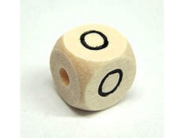 Buchstabenperlen Bottsa, Holzwürfel Buchstabe