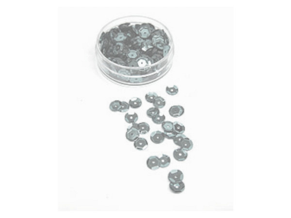 Schüsselpailletten Bottsa Schüsselpailletten 6mm metallic silber