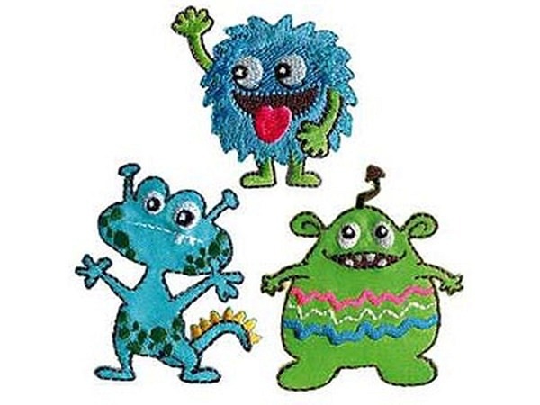 Bügelmotive Prym Patch Monster