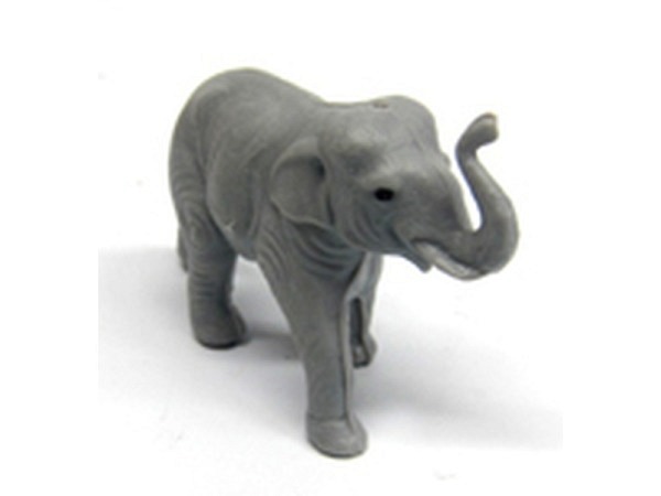 Miniatur Tierfiguren Gummi-Elefant 50mm
