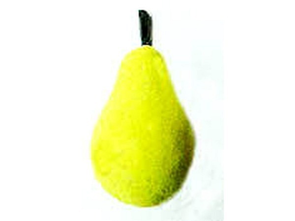 Miniatur Lebensmittel Birne gelb