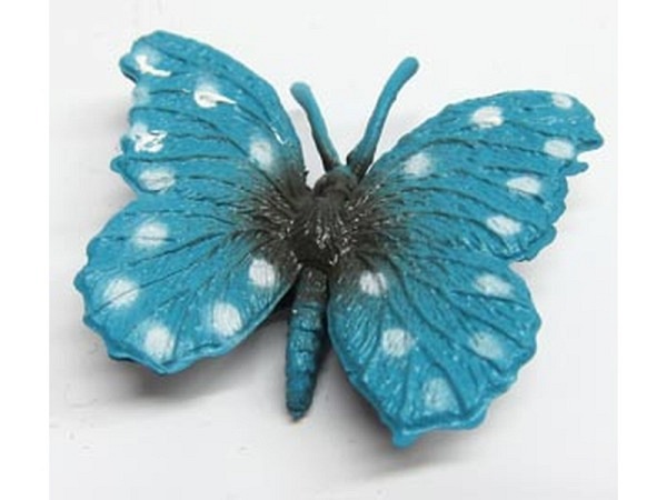 Miniatur Tierfiguren Gummi-Schmetterlinge ca. 40mm
