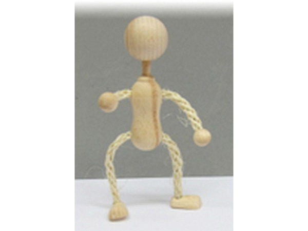 Puppenstube Figurengestell Biegepuppe 11cm 
