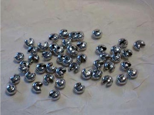 Kalotten Bottsa 4mm silberfarben