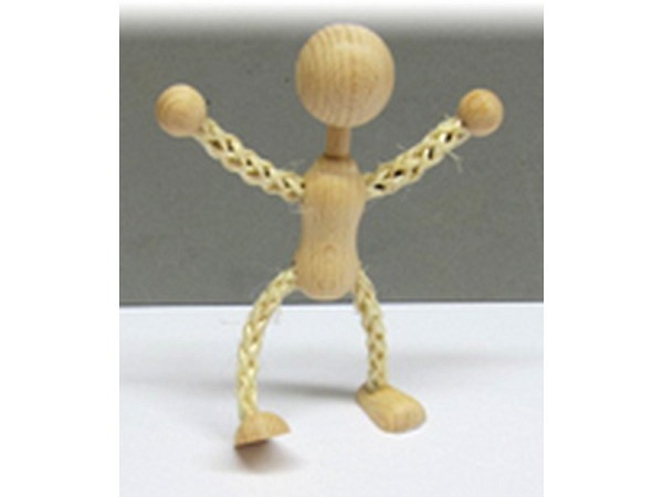 Puppenstube Figurengestell Biegepuppe 23cm 